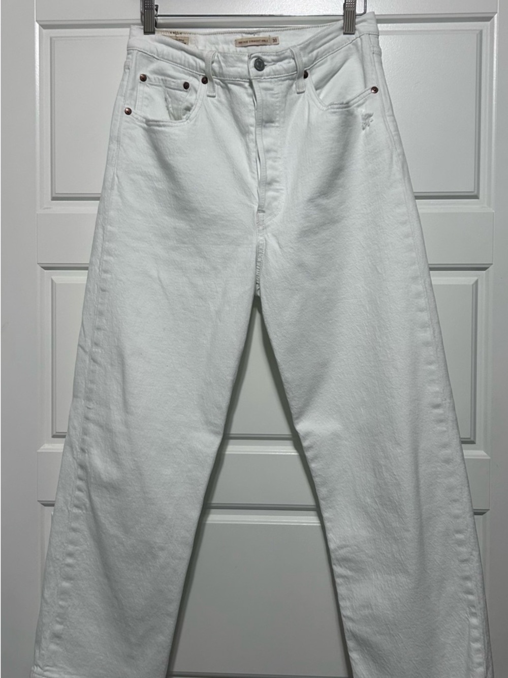 Levi's White Relaxed Women’s Jeans